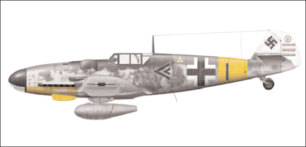 A Messerschmitt Bf 109G-6R6 the mount of Hptm Anton Hackl Gruppenkommandeur - photo 3