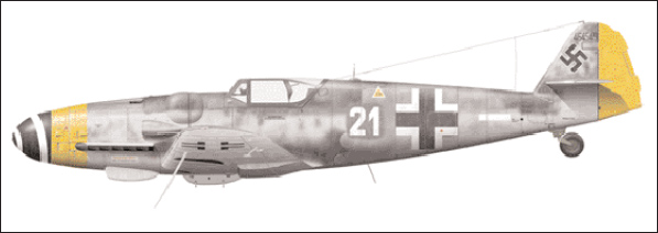 Messerschmitt Bf 109G-14 White 21 of IIJG 52 This aircraft wears typical - photo 6