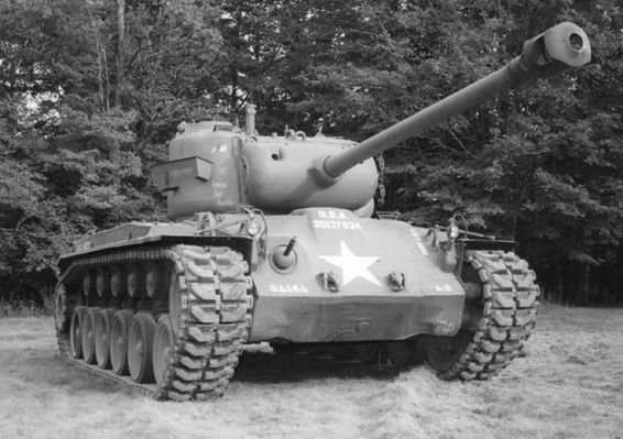 The US Armys answer to late-war German Panther and Tiger tanks was the M26 - photo 2