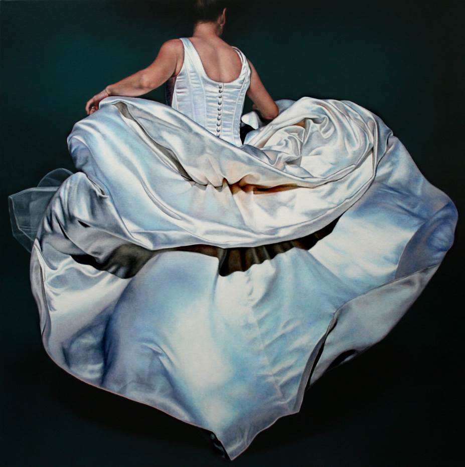 Weightless Tsunami oil onlinen 48 x 48 inches 2013 Contact - photo 4