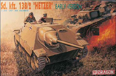 DMLs kit no 6030 featured in both the early Hetzer and sIG 33 version models - photo 4