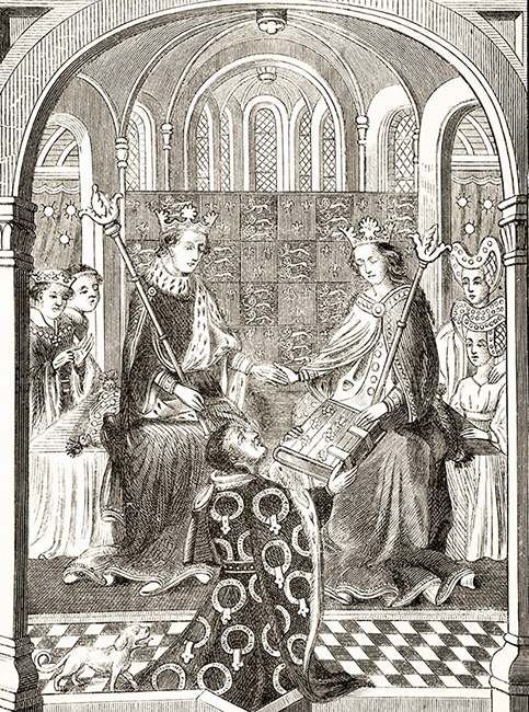 King Henry VI with his Queen Consort Margaret of Anjou Margaret may look - photo 4