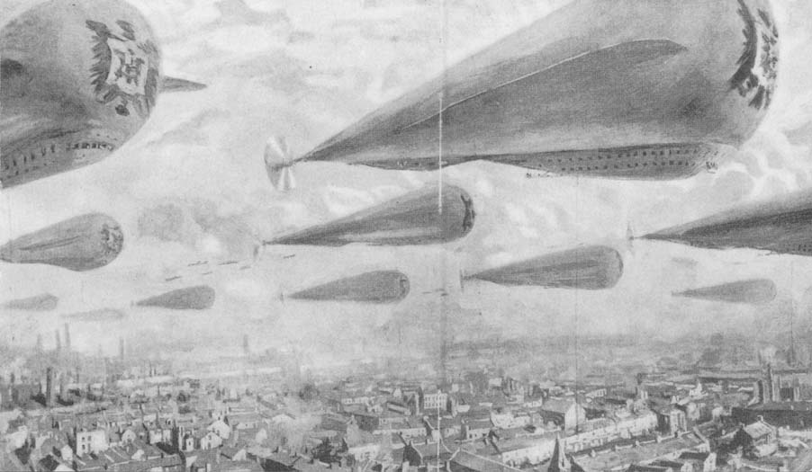 Illustration by A C Michael for H G Wells The War in the Air depicting the - photo 3