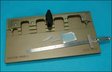 The Mission Models Etch Mate photo-etched metal bending tool was used to fold - photo 5