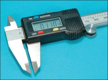 A digital calliper is a handy tool for accurately measuring the thickness and - photo 7