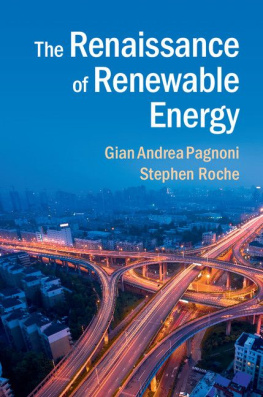 Dr Gian Andrea Pagnoni - The Renaissance of Renewable Energy