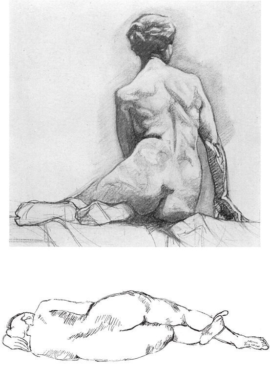 Fifty Figure Drawings Dover Anatomy for Artists - photo 43