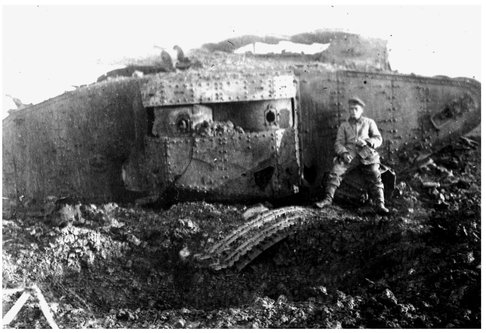 A German soldier named Willi poses beside a knocked-out tank Judging by the - photo 7