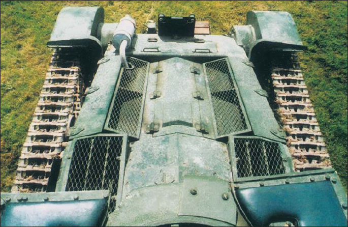 View of the upper rear hull of Bovington Tank Museums fully restored Matilda - photo 3