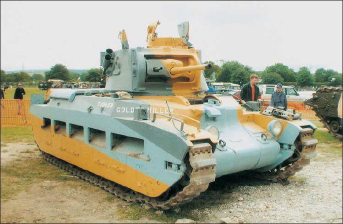 A fully restored Matilda A12 Golden Miller belonging to Bovington Tank Museum - photo 4