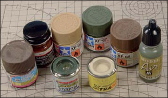 A selection of the paints used in the book Virtually all paint manufacturers - photo 4