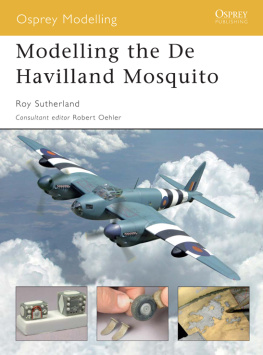 Roy Sutherland Modelling the De Havilland Mosquito