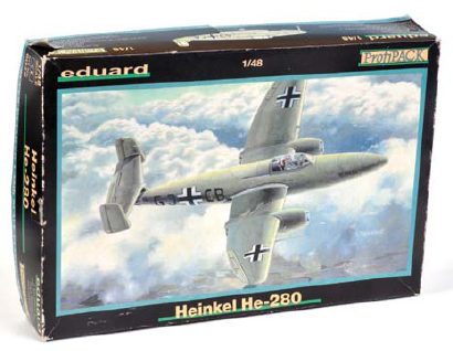 Eduard released their 148-scale Heinkel He 280 kit around the year 2000 in - photo 15