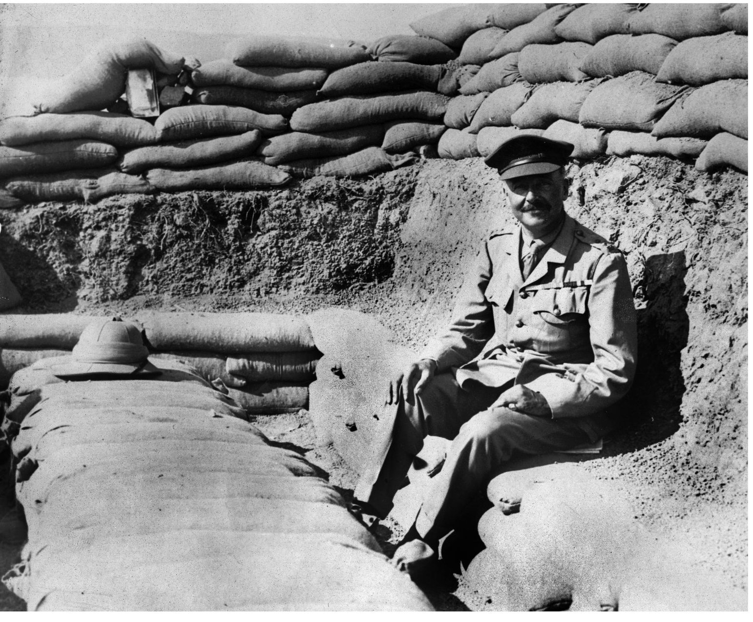 The Earl of Granard 5 Royal Irish Regiment in his Lala Baba dugout Jones - photo 2