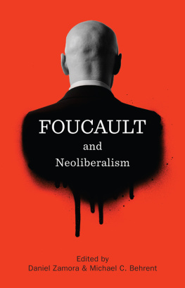 Behrent Michael C. Foucault and Neoliberalism