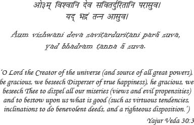 This is one of the most famous Vedic verses which contains universal prayer We - photo 17