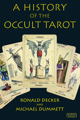 Ronald Decker - A History of the Occult Tarot