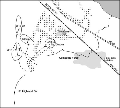 Map 21 Attack towards the coast The Australian drive north on 2829 October - photo 21