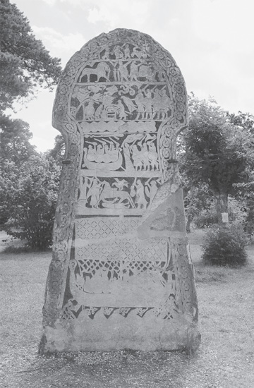 Fig 1 Picture stone from Lrbro on the island of Gotland Sweden eighth - photo 3