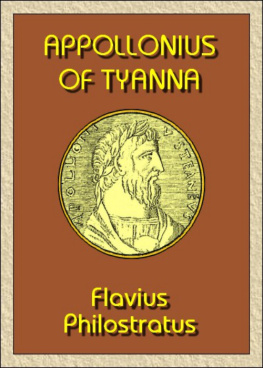 Flavius Philostratus - The Life of Appollonius Of Tyana