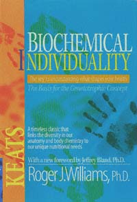 title Biochemical Individuality The Basis for the Genetotrophic Concept - photo 1