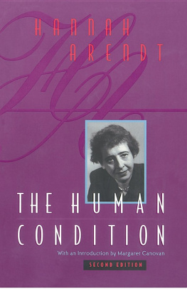 Hannah Arendt - The Human Condition