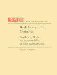 title Bank Governance Contracts Establishing Goals and Accountability in - photo 1