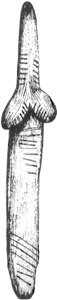 Moravia Phallic amulet ofDolni Vestonice Gravettianculture 30000 BC A - photo 8