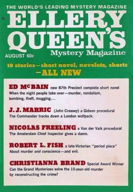 Elleri Kuin Ellery Queen’s Mystery Magazine. Vol. 56, No. 2. Whole No. 321, August 1970