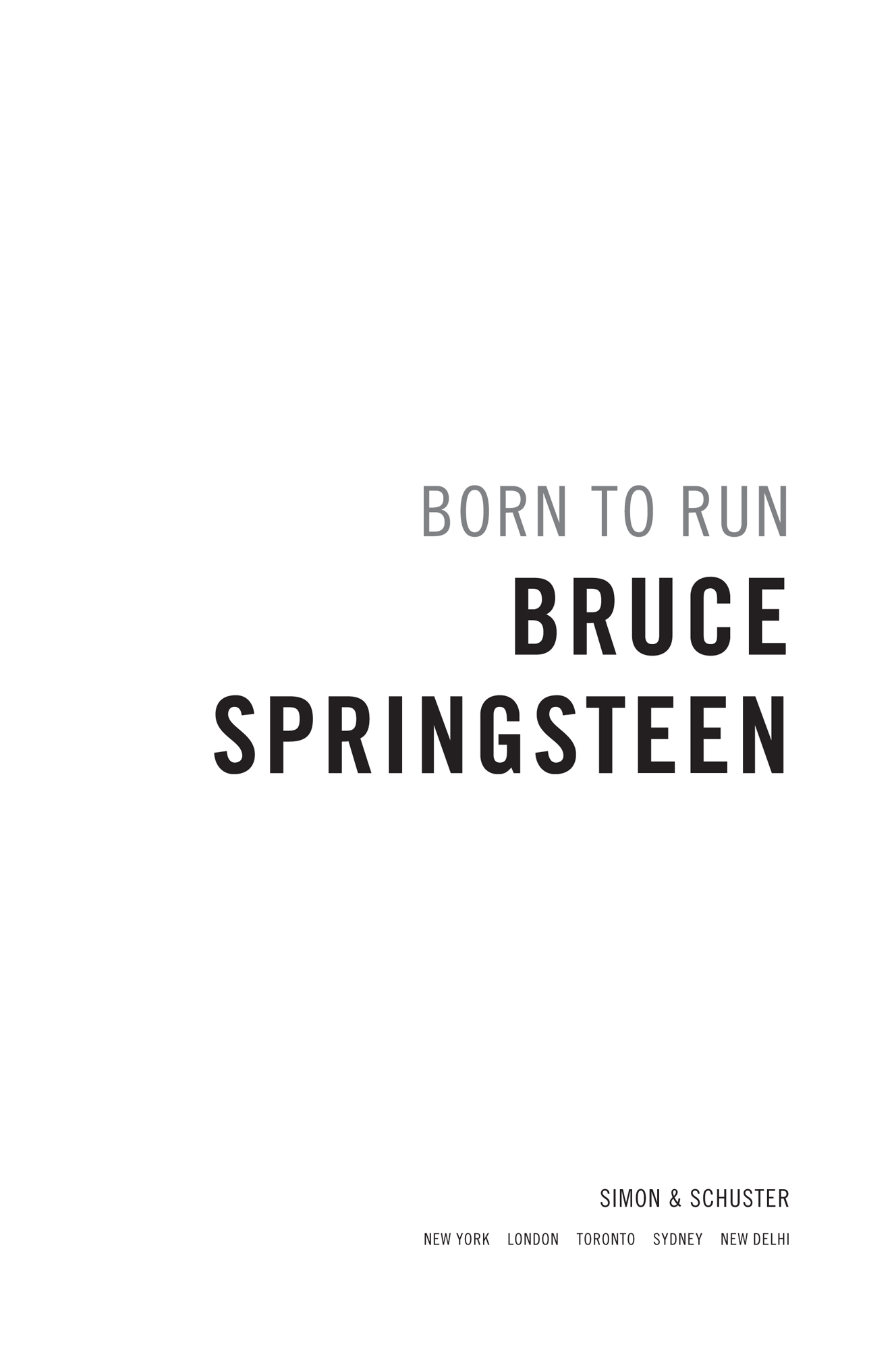 Born to Run - image 1