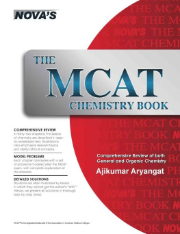 Ajikumar Aryangat The MCAT Chemistry Book