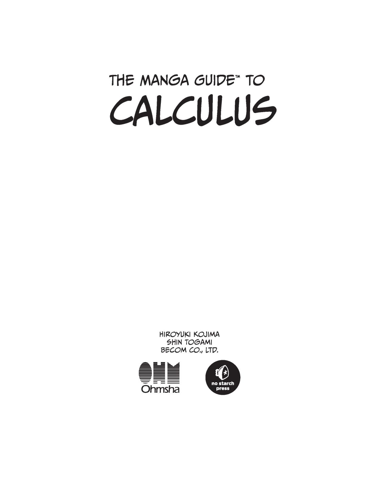 The manga guide to calculus - photo 7