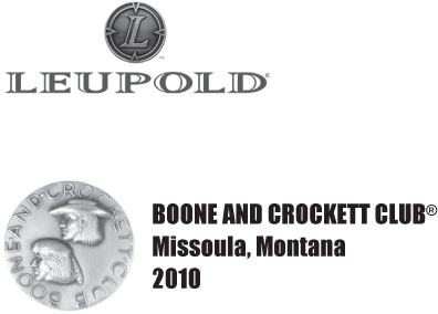 FOREWORD Third Generation Once Removed The Boone and Crockett Clubs trophy - photo 2