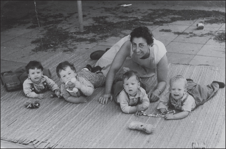 The Narcissus children in the nursery Yael is pictured first from the left - photo 1