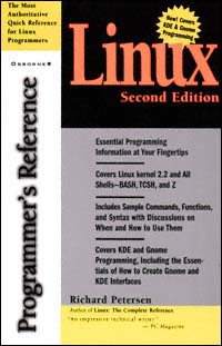 title Linux Programmers Reference author Petersen Richard - photo 1