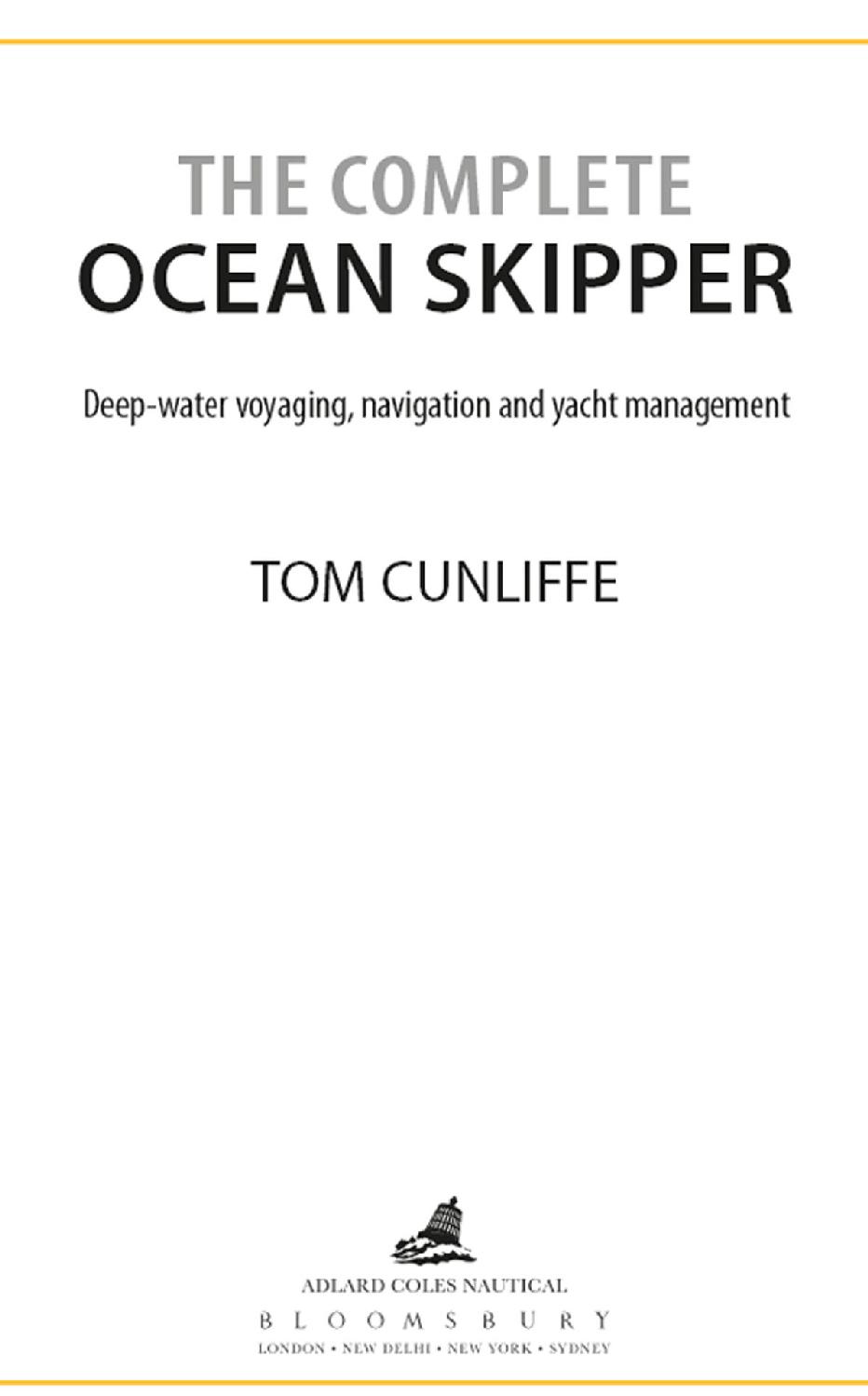 CONTENTS INTRODUCTION The Ocean Skipper The authors first ocean - photo 1