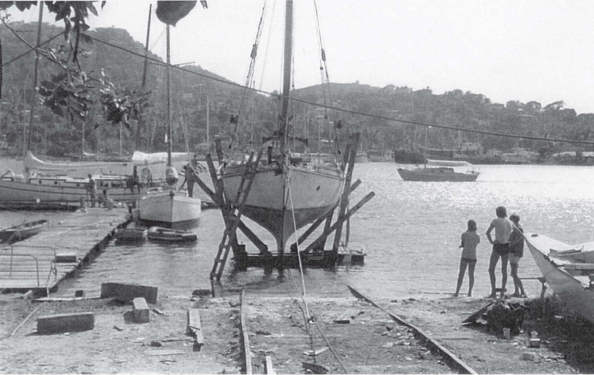 The authors first ocean cruiser the Colin Archer pilot cutter Saari seen here - photo 3