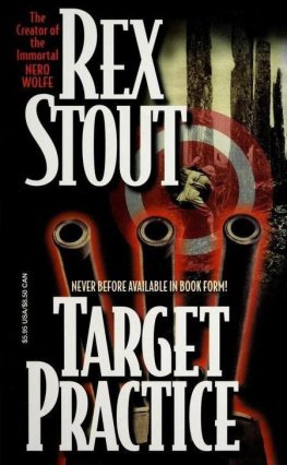 Rex Stout - Target Practice