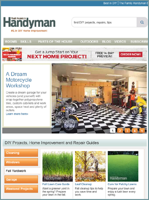 FamilyHandymancom Get instant access to thousands of home improvement - photo 3