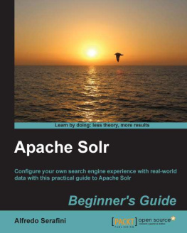 Serafini Apache Solr for beginner’s