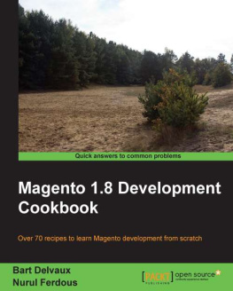 Delvaux Bart - Magento 1.8 development cookbook