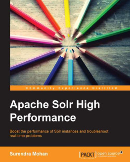 Mohan Apache Solr High Performance