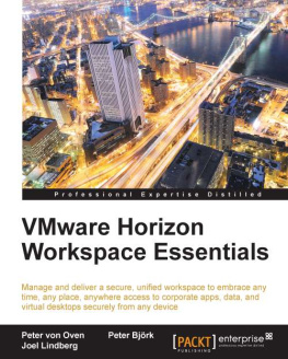 Björk Peter - VMware horizon workspace essentials