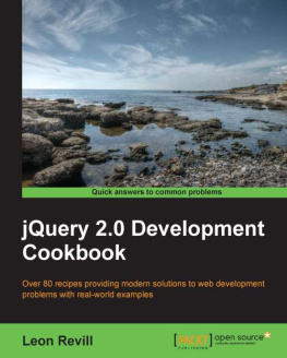 Revill - JQuery 2.0 development cookbook