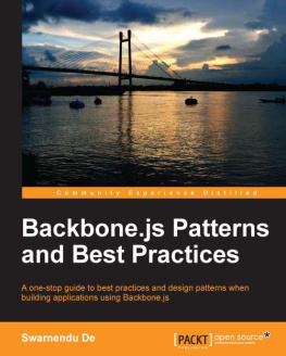 De Backbone.js patterns and best practices