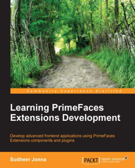 Jonna - Learning PrimeFaces Extensions development