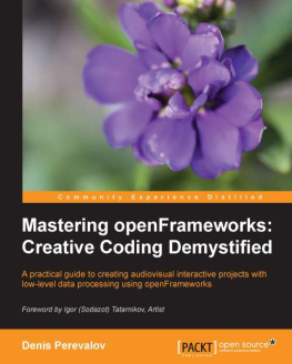 Perevalov Mastering openFrameworks