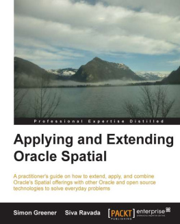 Greener Simon - Applying and extending Oracle Spatial