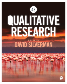 David Silverman - Qualitative Research