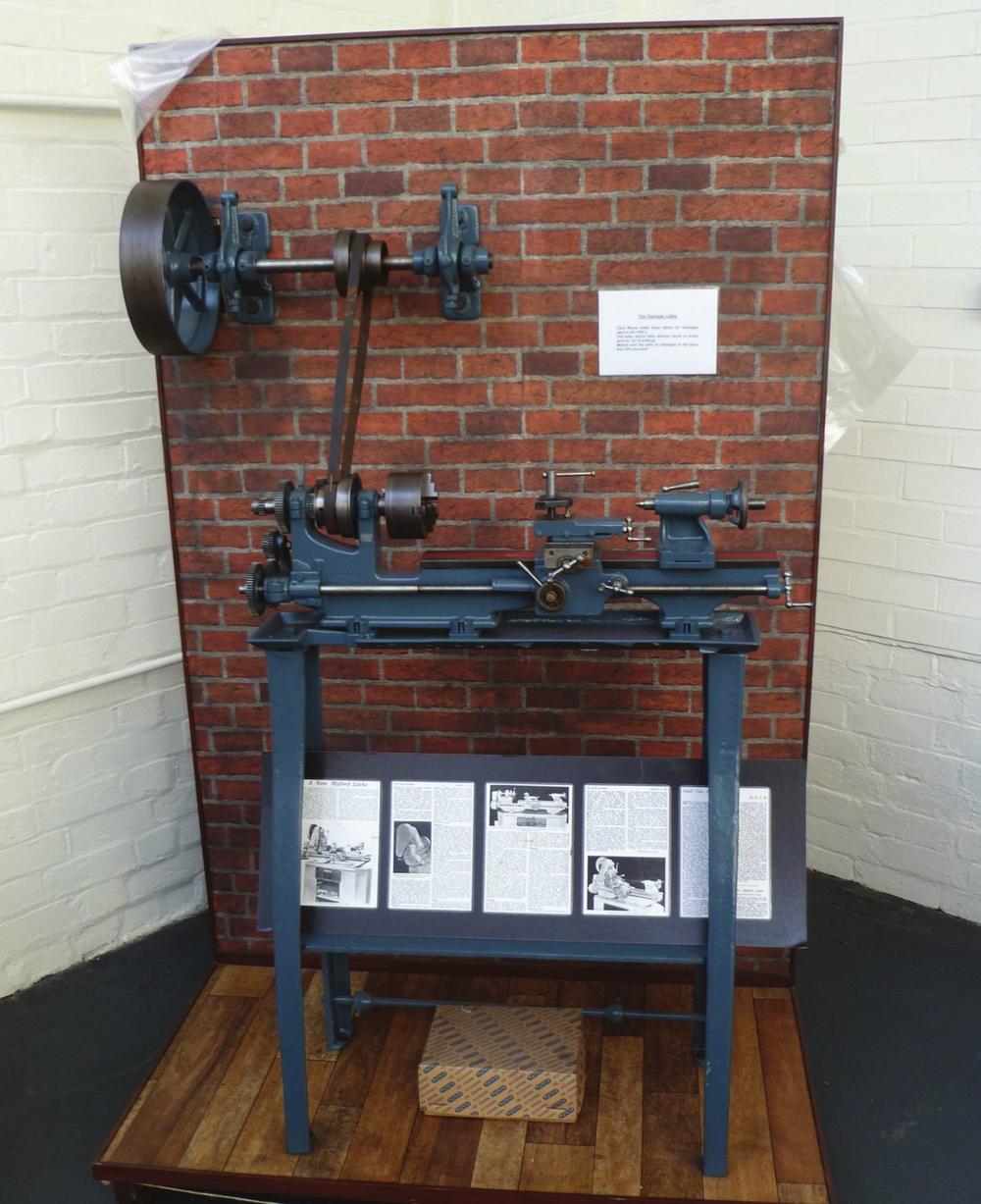 A Myford lathe dating from the mid-twentieth century as supplied to Gamages a - photo 2